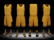 儿童篮球服定制-863#新款光板童装，可定制号码字体和LOGO