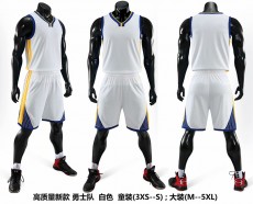 NBA球定做-NBA勇士队#成人装+儿童装，篮球衣定制印字印号码