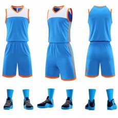 [2021新款篮球服]848#双口袋，空白板球衣队服定制、美国队球衣 