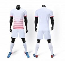 足球服训练服-定制足球服套装男球衣DIY短袖队服足球比赛服训练服团购个性定做