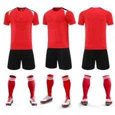 足球服F8065，足球球衣定制，足球比赛服定制