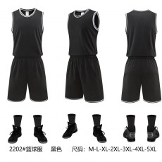 新款篮球服LN2202款，篮球服套装，男子篮球服定制